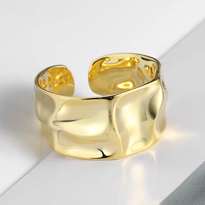 Korean Style Lover Massive Ring for Man Women Girls Elegant Jewelry Valentine'S Day Gift Wedding 2023 Trend New Fashion